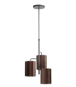 New Hanglamp Edisa - Bruin - Ø48cm Hanglampen