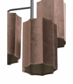 New Hanglamp Edisa - Bruin - Ø48cm Hanglampen