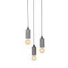 Outlet Hanglamp Fresco 3-Lichts 30x30x120 cm Hanglampen