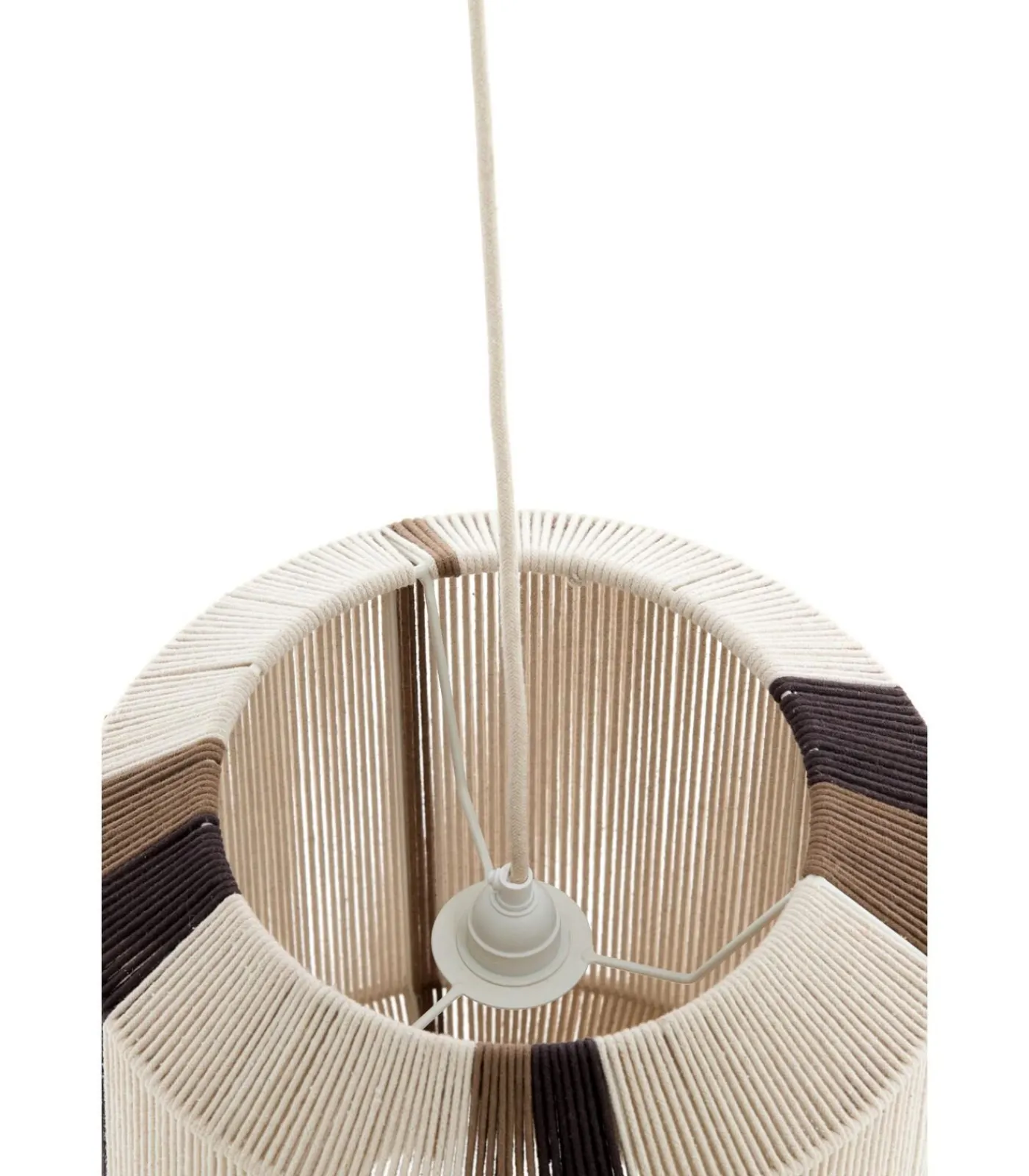 Outlet Hanglamp Kozana - Crème - Ø36cm Hanglampen