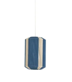 Light & Living Hanglamp Kozana - Donkerblauw - Ø30cm