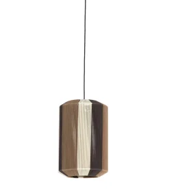 New Hanglamp Kozana - Donkerbruin - Ø30cm Hanglampen