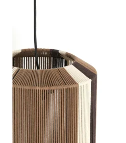 New Hanglamp Kozana - Donkerbruin - Ø30cm Hanglampen