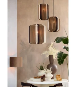 Online Hanglamp Kozana - Donkerbruin - Ø48cm Hanglampen