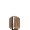 Light & Living Hanglamp Kozana - Donkerbruin - Ø36cm