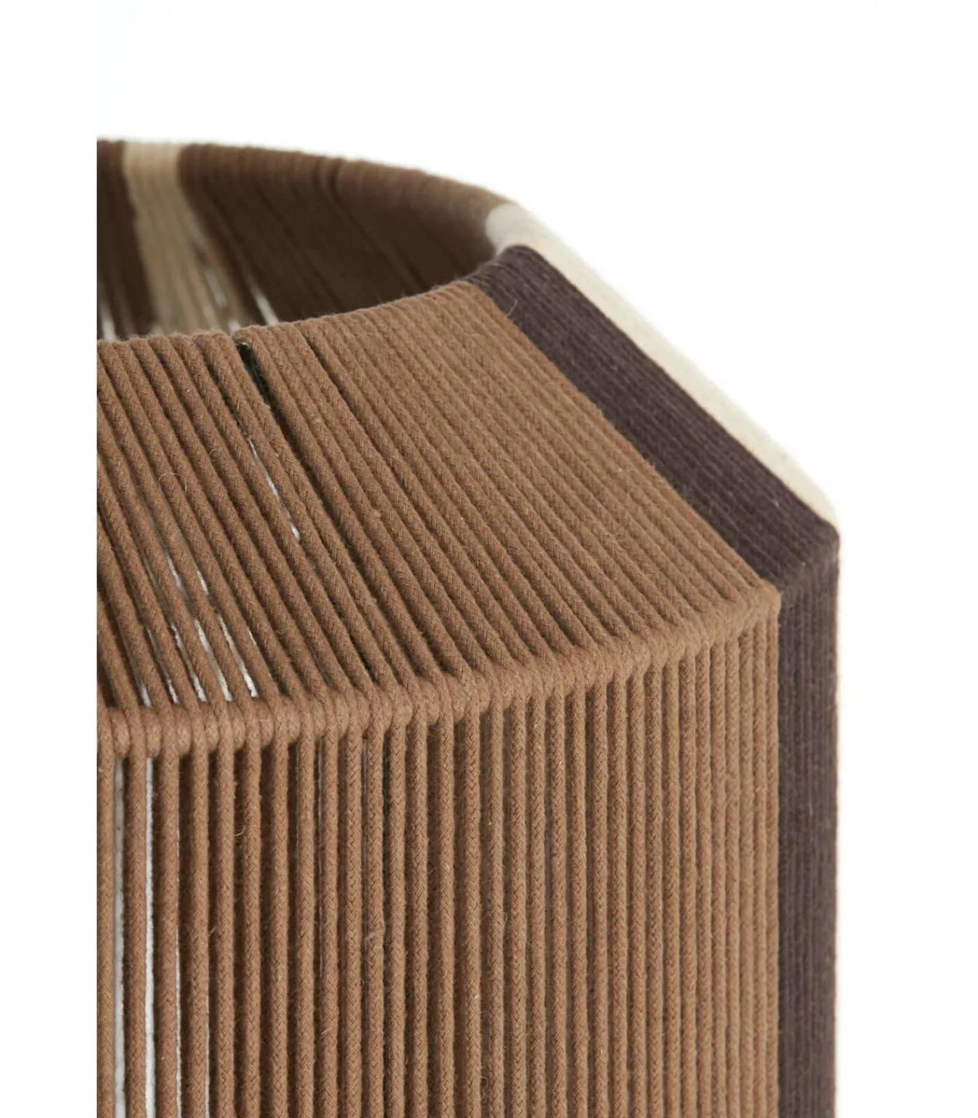 Light & Living Hanglamp Kozana - Donkerbruin - Ø36cm