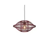 Discount Hanglamp Maui - Bordeaux - Ø50cm Hanglampen