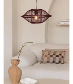 Discount Hanglamp Maui - Bordeaux - Ø50cm Hanglampen