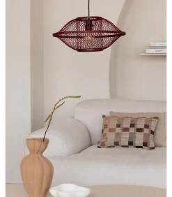 Discount Hanglamp Maui - Bordeaux - Ø50cm Hanglampen