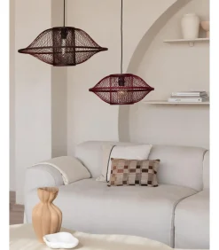 GOOD &MOJO Hanglamp Maui - Bordeaux - Ø70cm