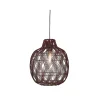 GOOD &MOJO Hanglamp Mendoza - Bordeaux - Ø40cm