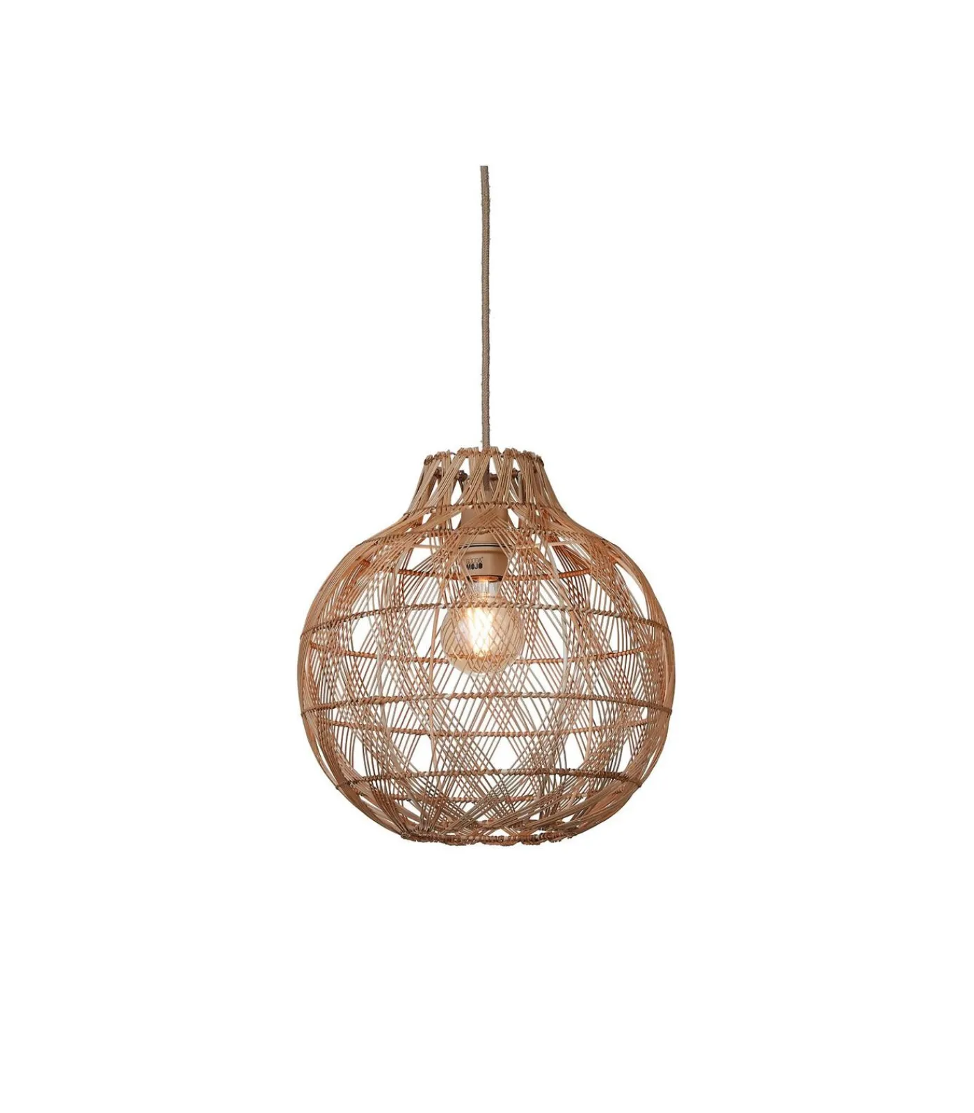GOOD &MOJO Hanglamp Mendoza - Naturel - Ø35cm
