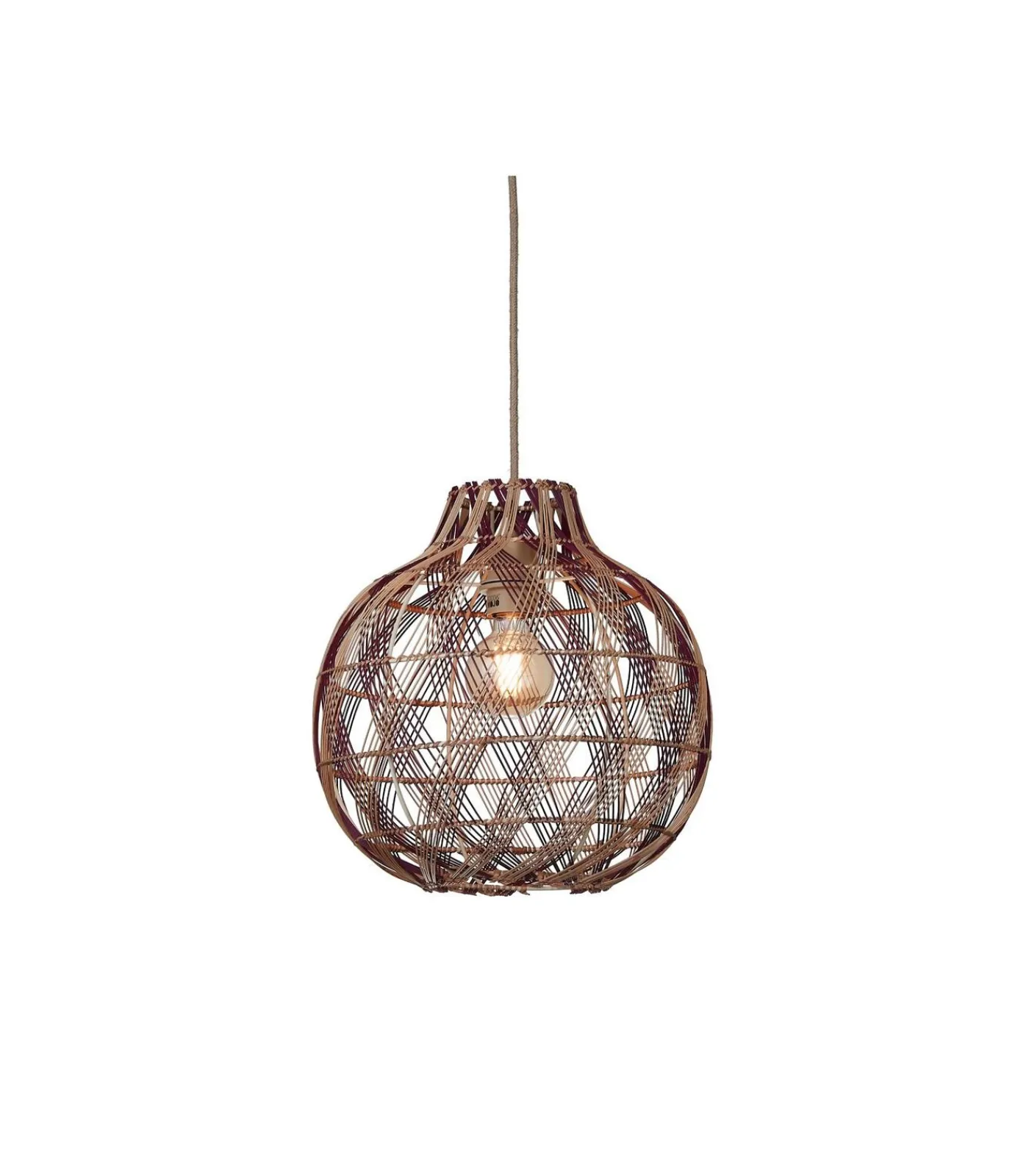 GOOD &MOJO Hanglamp Mendoza - Naturel - Ø35cm