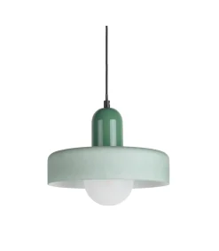 Discount Hanglamp Opaco Grato - Groen - 25x25x23cm Hanglampen
