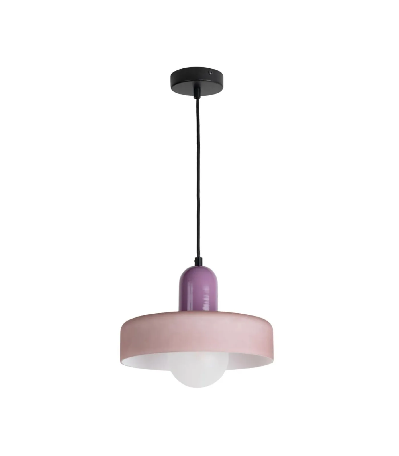 Leitmotiv Hanglamp Opaco Grato - Paars - 25x25x23cm