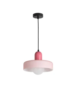 Leitmotiv Hanglamp Opaco Grato - Roze - 25x25x23cm