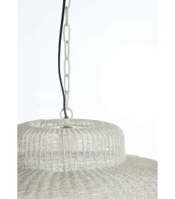 Online Hanglamp Piedra - Wit - Ø59cm Hanglampen