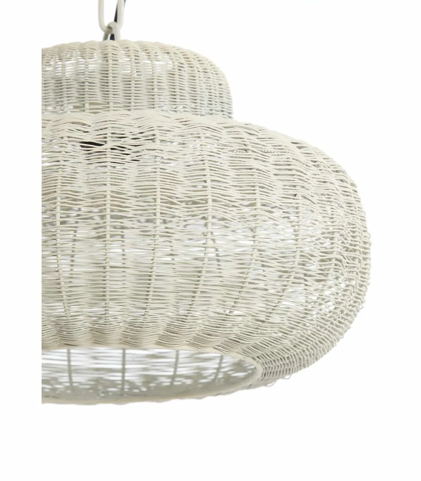 Light & Living Hanglamp Piedra - Wit - Ø47cm