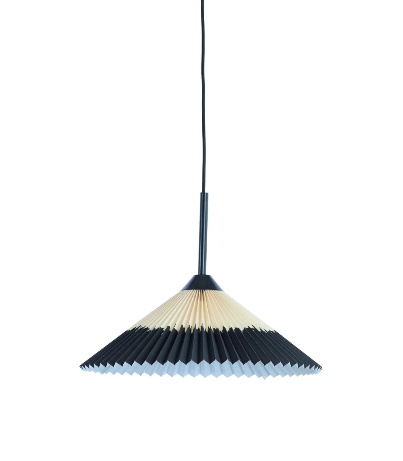 Online Hanglamp Pleated - Naturel - Ø45cm Hanglampen