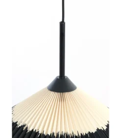 Online Hanglamp Pleated - Naturel - Ø45cm Hanglampen
