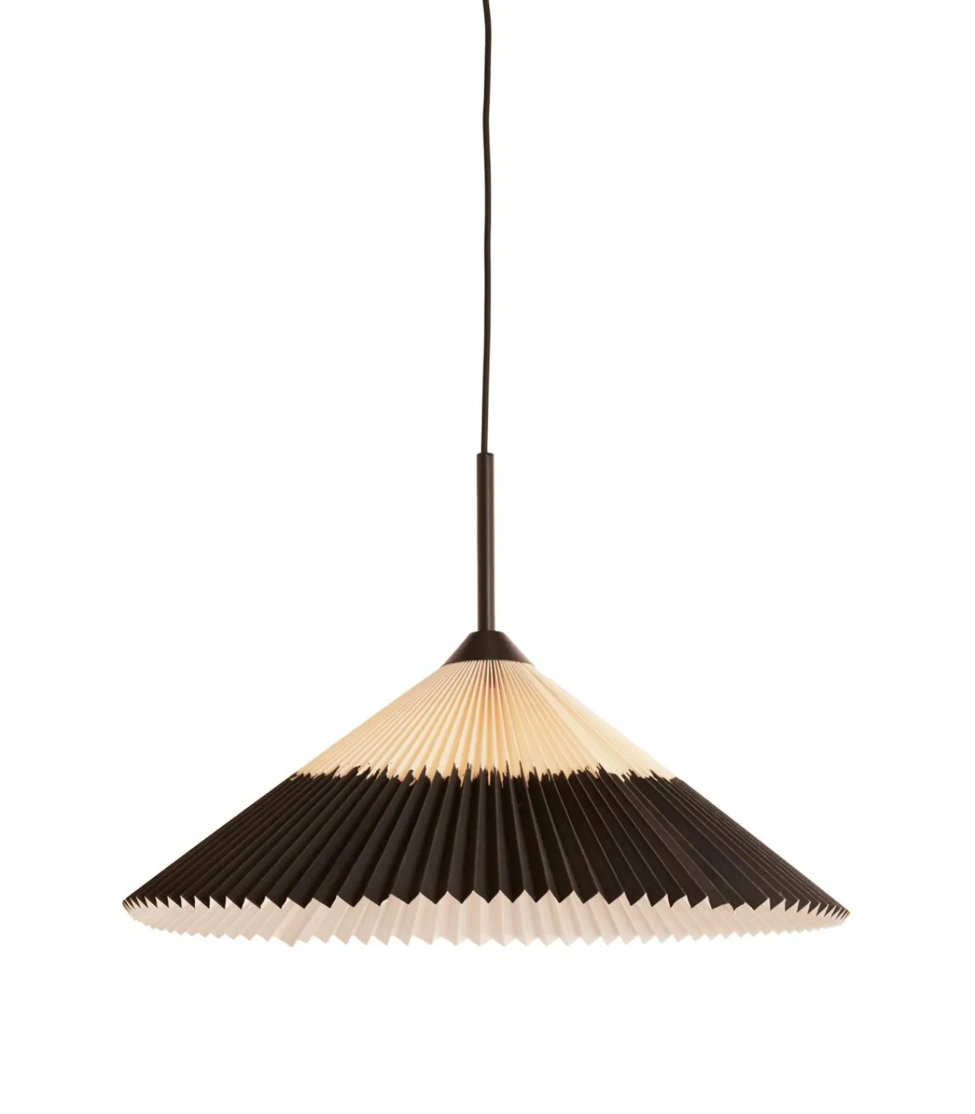 Light & Living Hanglamp Pleated - Naturel - Ø60cm