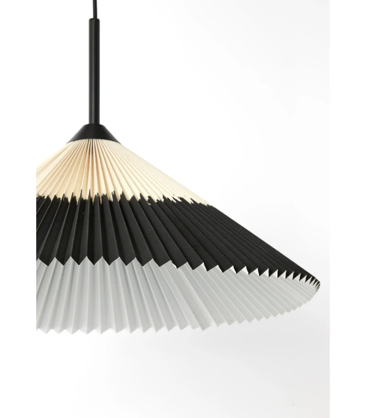 Light & Living Hanglamp Pleated - Naturel - Ø60cm