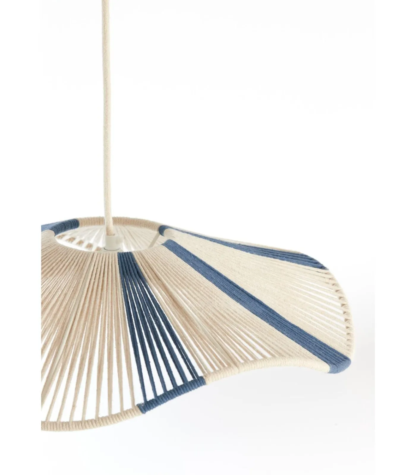 Online Hanglamp Rafa - Lichtblauw - Ø50cm Hanglampen