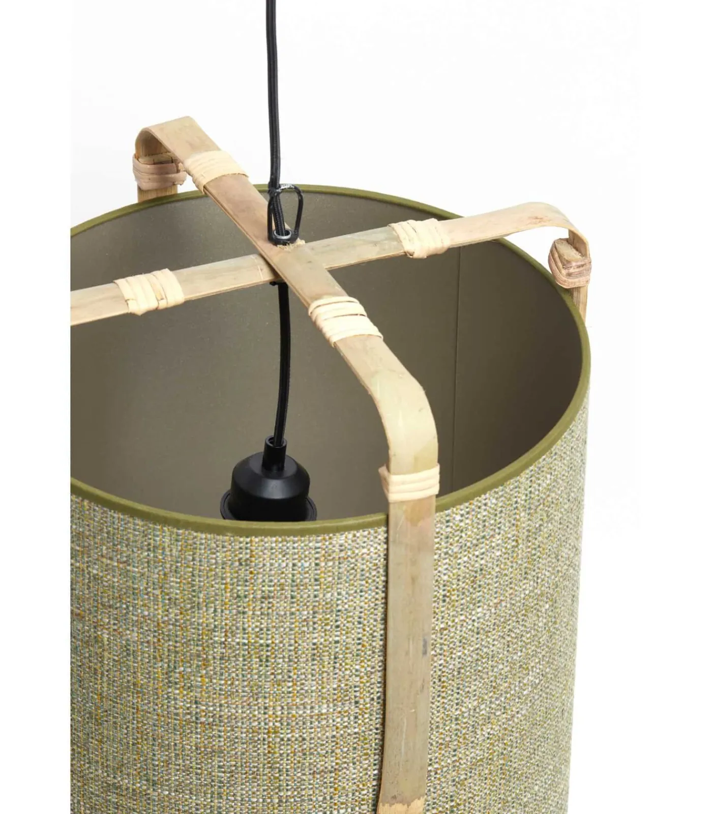 Outlet Hanglamp Sendai - Groen - Ø27cm Hanglampen