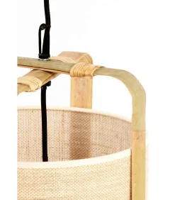 Light & Living Hanglamp Sendai - Zand - Ø37cm