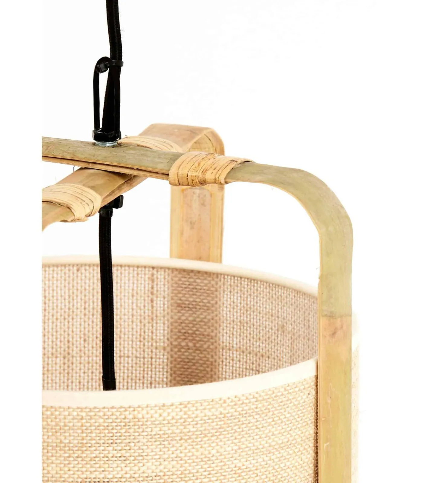 Light & Living Hanglamp Sendai - Zand - Ø37cm