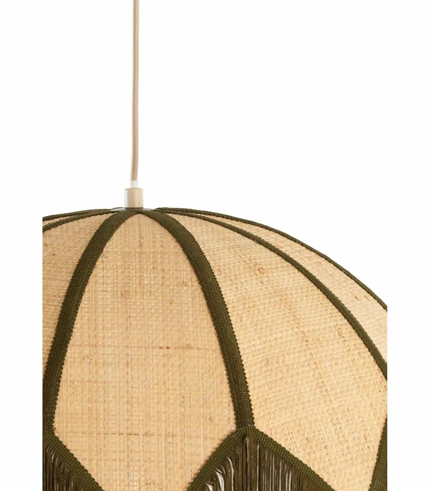 Discount Hanglamp Sulina - Groen - Ø55cm Hanglampen