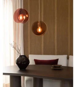 Hanglamp Toledo - Bruin - 22x25x278.5cm Hanglampen