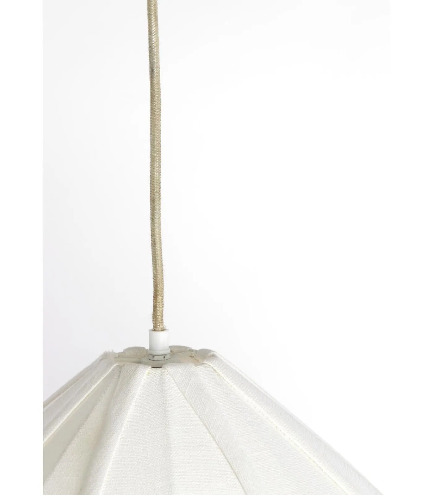 Light & Living Hanglamp Zubeda - Crème - Ø49cm