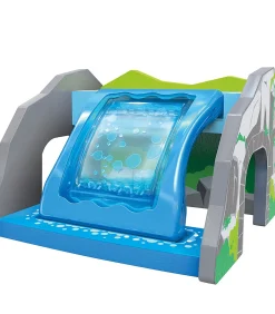 Kinderen Hape treinbaan waterval tunnel - houten speelgoed - multicolor