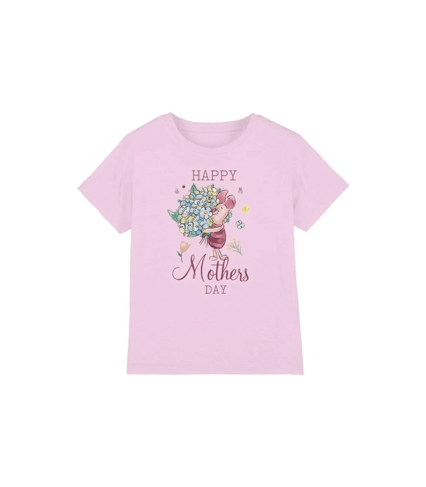 Clearance HAPPY MOTHERS DAY - T-shirt - Roze Kinderen T-Shirts & Polo's