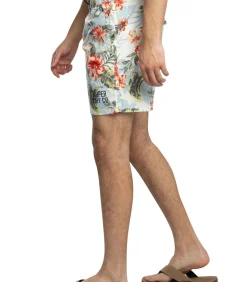 Online Hawaiiaanse Print 16 Zwemshorts Heren Badmode