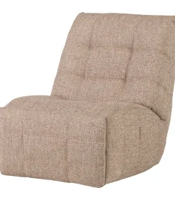 WOOOD Hein Relaxfauteuil Elektrisch - Geweven Stof - Naturel Melange