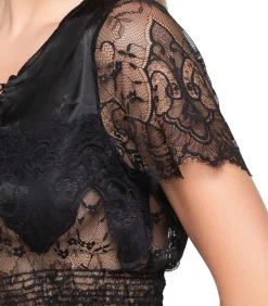 DAMES LUNA Hemdje met slipe mouwen AMELIE