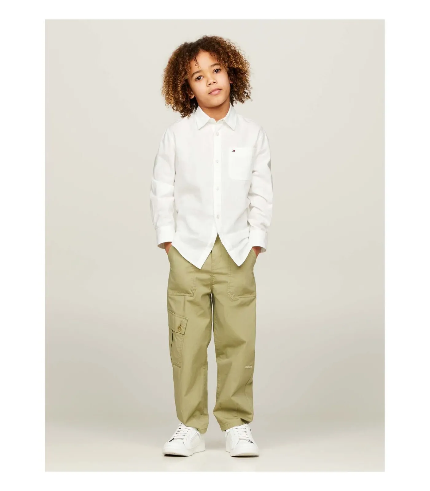 Outlet Hemp Shirt L/S Kinderen Hemden