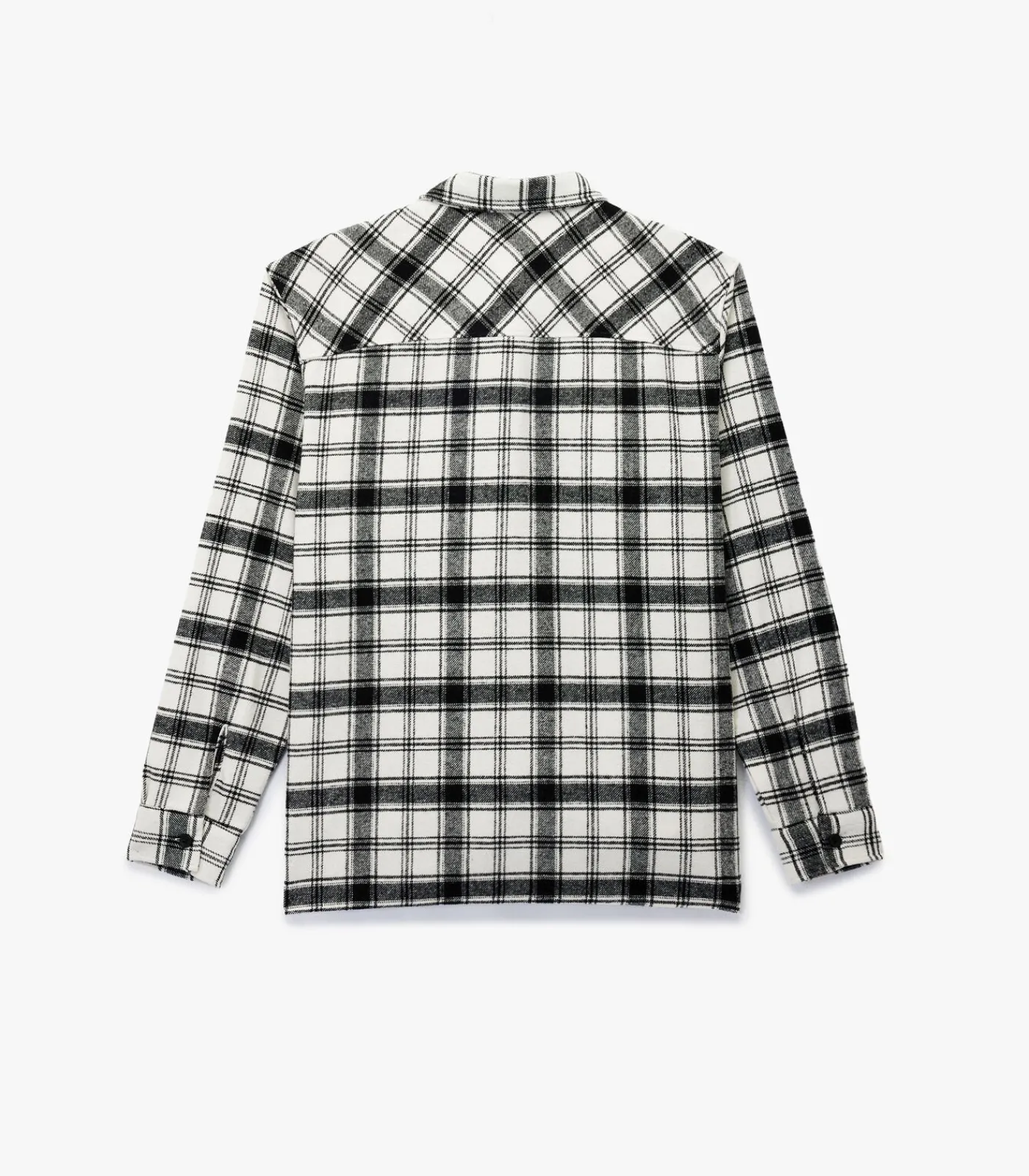 Heren Koton Heren Geruite Overhemd Lange Mouwen Regular Fit