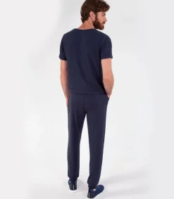 Heren ISOTONER Heren joggerbroek marine