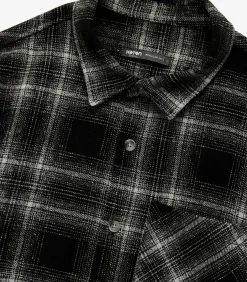 Heren Overhemd Geruit Lange Mouwen Knopen Kinderen Tops