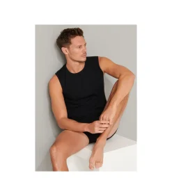 Heren SCHIESSER Heren Tanktop Zwart
