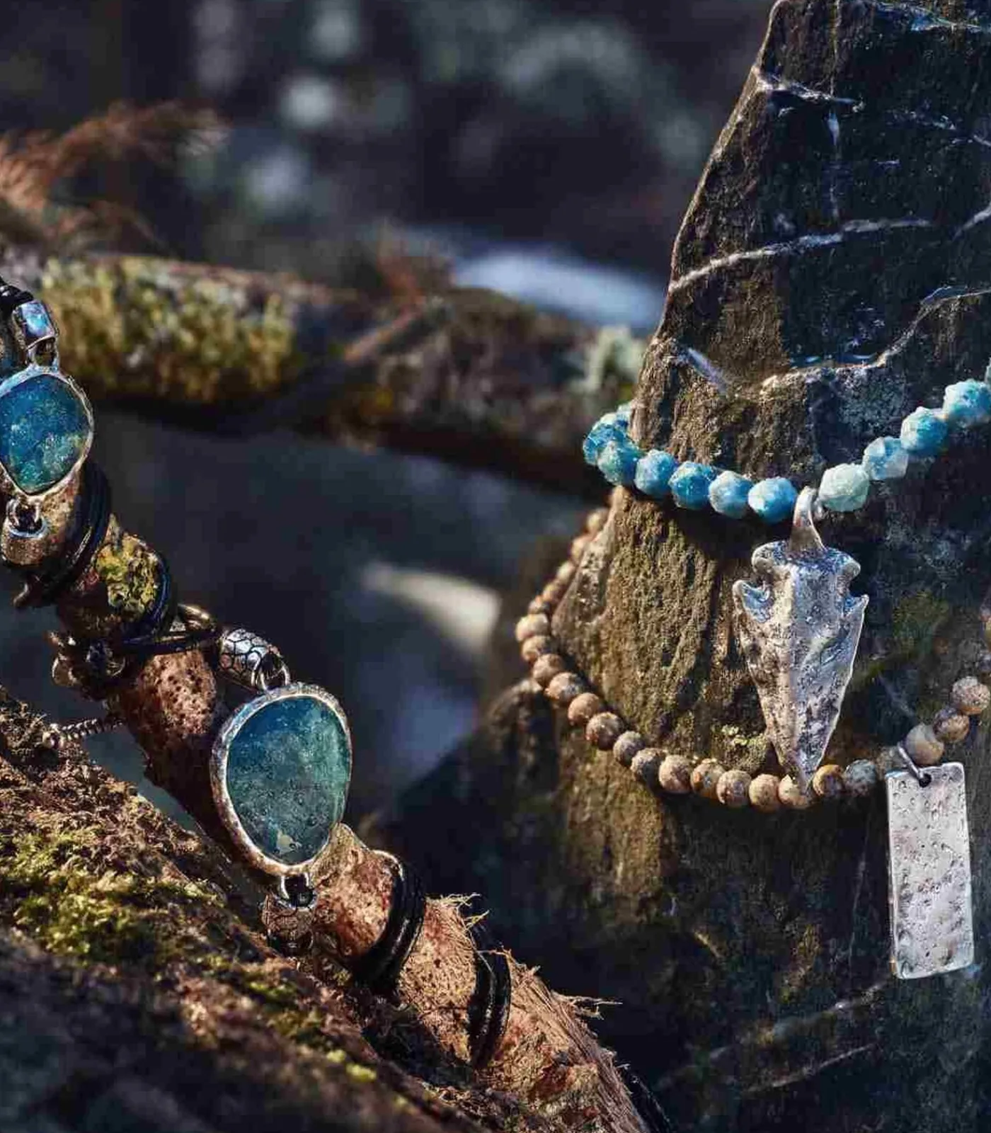 Heren MES BIJOUX Herenarmband "Chris" in zilver 925