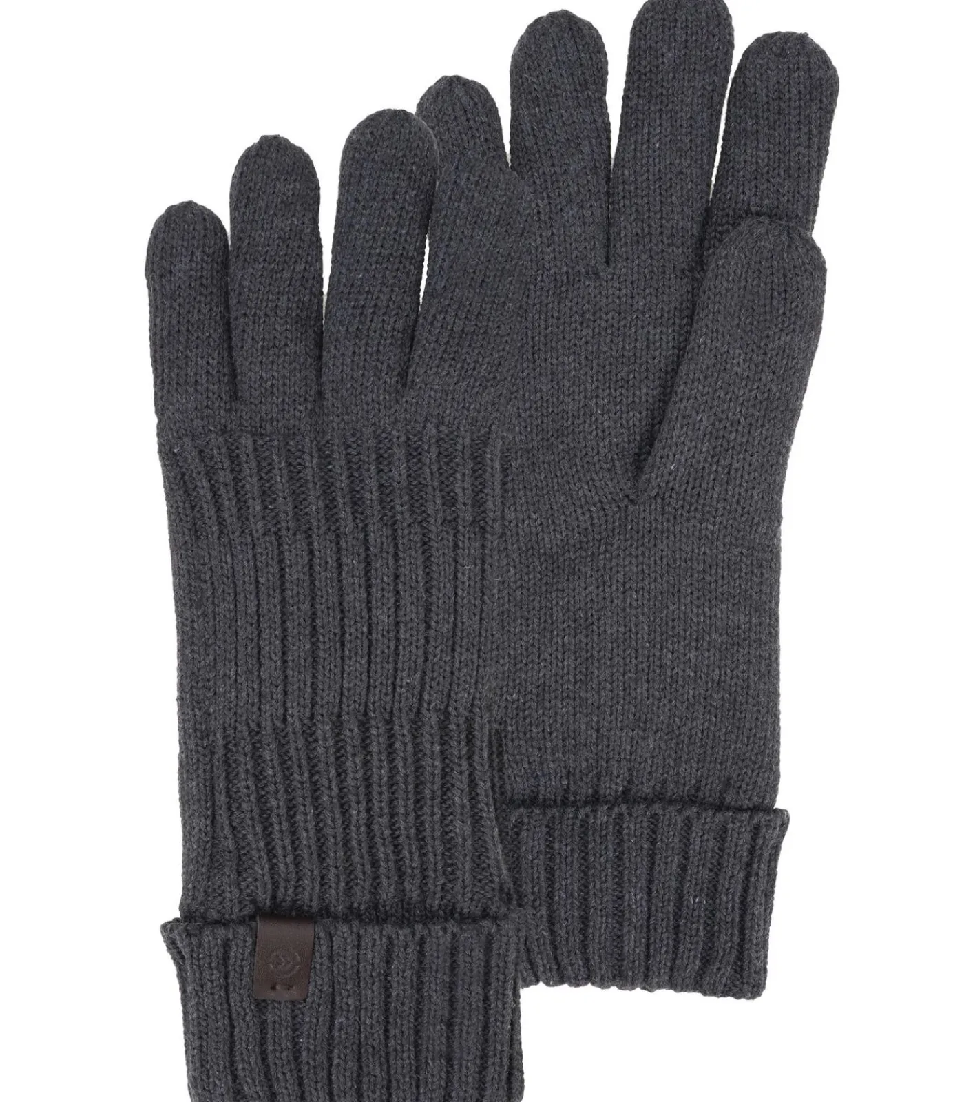 Best Herenhandschoenen met gerecycled gebreid ribboord Heren Handschoenen