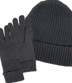 Best Herenhandschoenen met gerecycled gebreid ribboord Heren Handschoenen