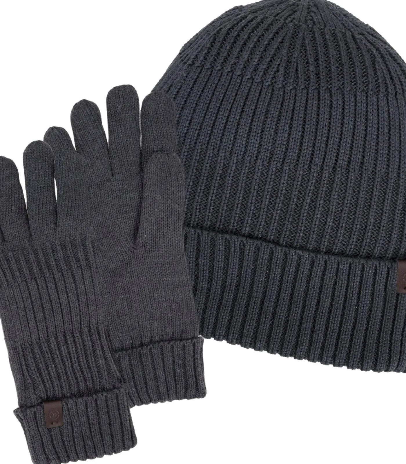 Best Herenhandschoenen met gerecycled gebreid ribboord Heren Handschoenen