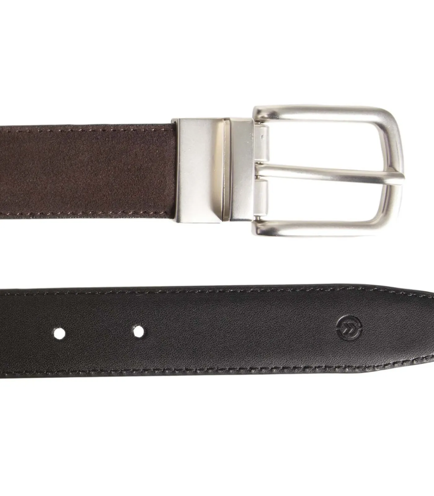 Best Herenriem 2 in 1 Zwart / Bruin Heren Riemen