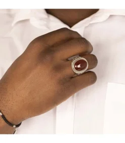 Outlet Herenring zilver "Aries" Heren Ringen