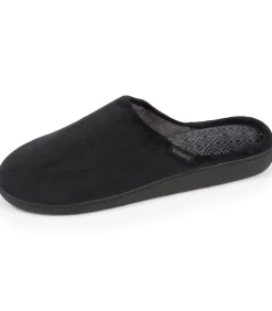 Heren ISOTONER Herensloffen Zwarte print